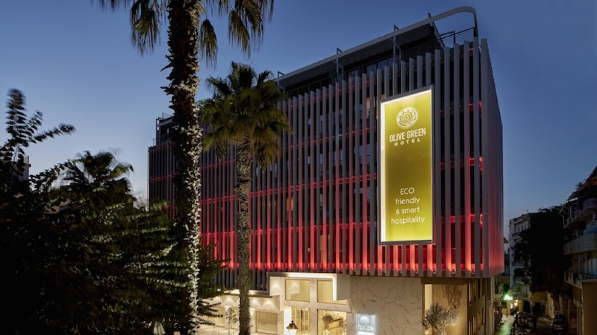 Smart-city, eco-friendly “Olive Green” hotel opens in Heraklion (photos-video)